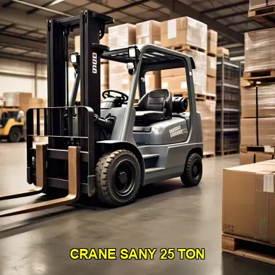 Keunggulan Crane Sany 25 Ton untuk Proyek Konstruksi